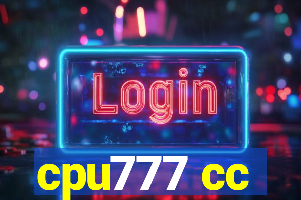 cpu777 cc